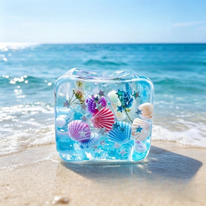 Party Games Spy - Ocean Style Embedded Shell Slow Rising