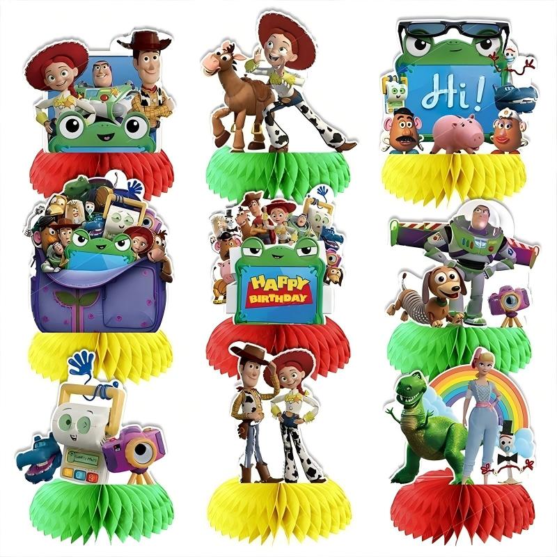 Party Games Spy - Toy Story 5 Honeycomb Centerpieces Woody