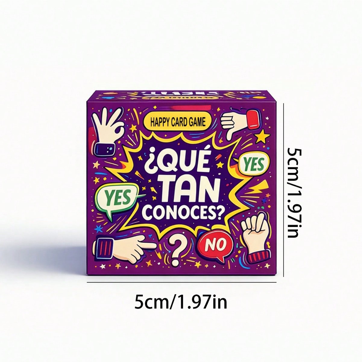 Party Games Entertainer - Spanish Mini 5cm Game Card Bien