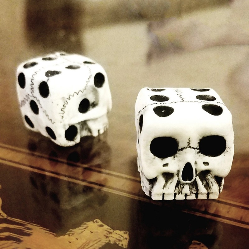 5/10pcs Skeleton Dice Magic Sc - Party Games Good 评论和价格