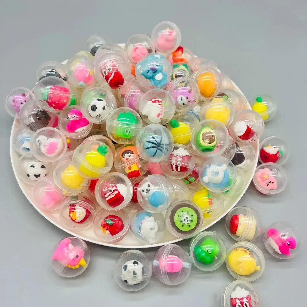30 Pcs 32mm Transparent Eggshe - Party Games Kids Birthday 评论和价格