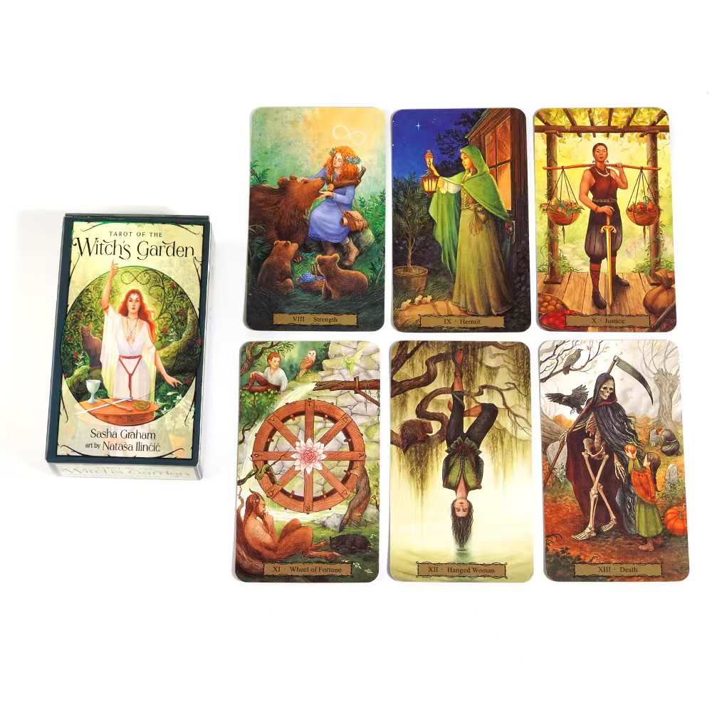 Witch's Garden Tarot Decks Hig - Party Games Entertainer 评论和价格