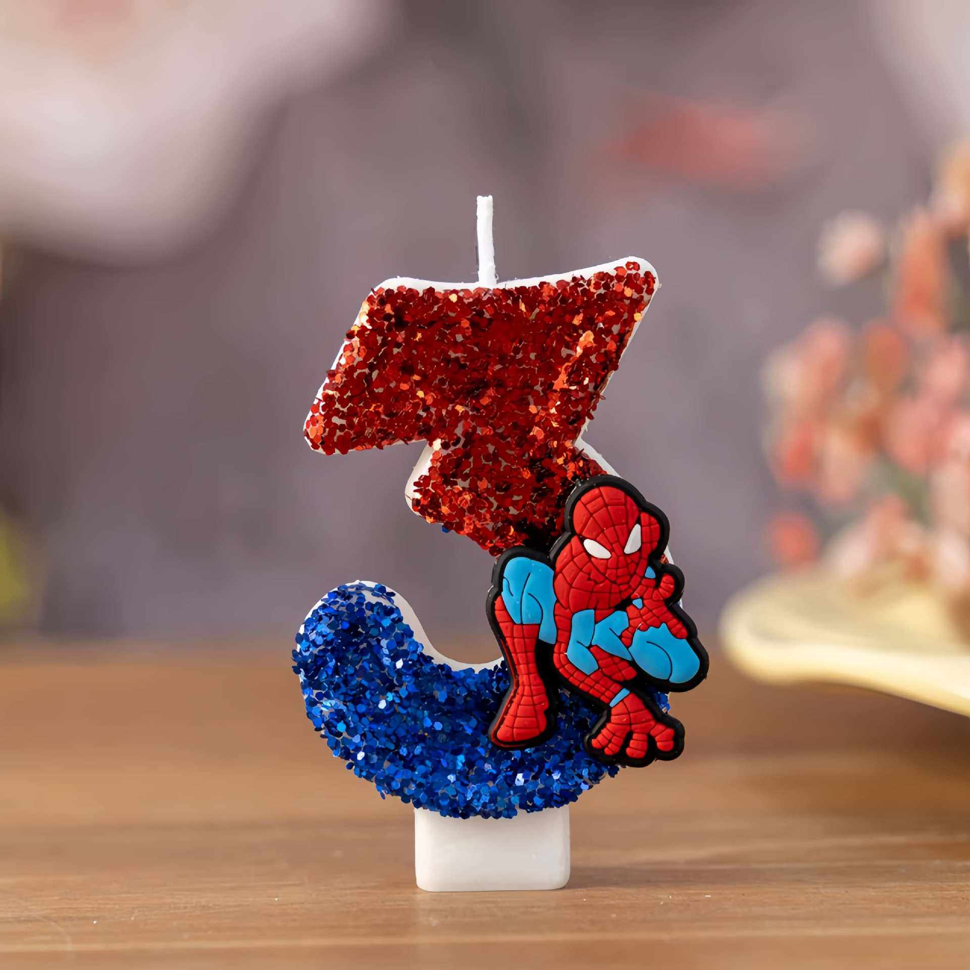 0-9 Superhero SpiderMan Fun Fi - Party Games Kids Birthday 评论和价格