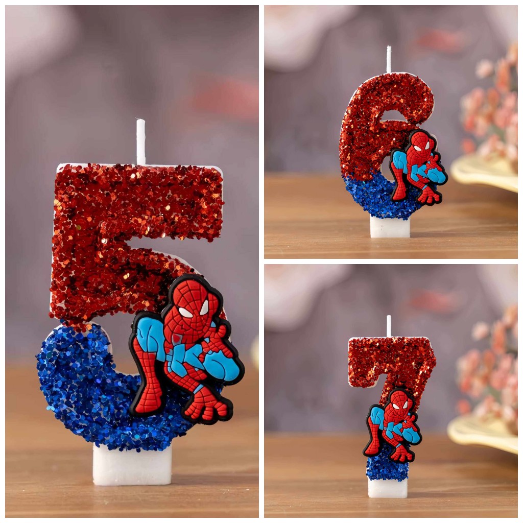 0-9 Superhero SpiderMan Fun Fi - Party Games Kids Birthday 评论和价格