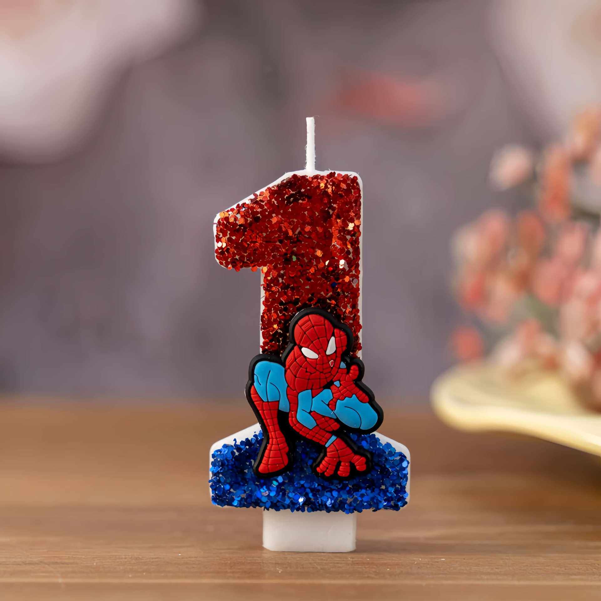 0-9 Superhero SpiderMan Fun Fi - Party Games Kids Birthday 评论和价格