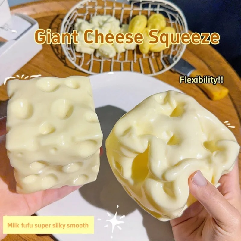Taba Squishy Cheese Cube Stres - Party Games Spy 评论和价格