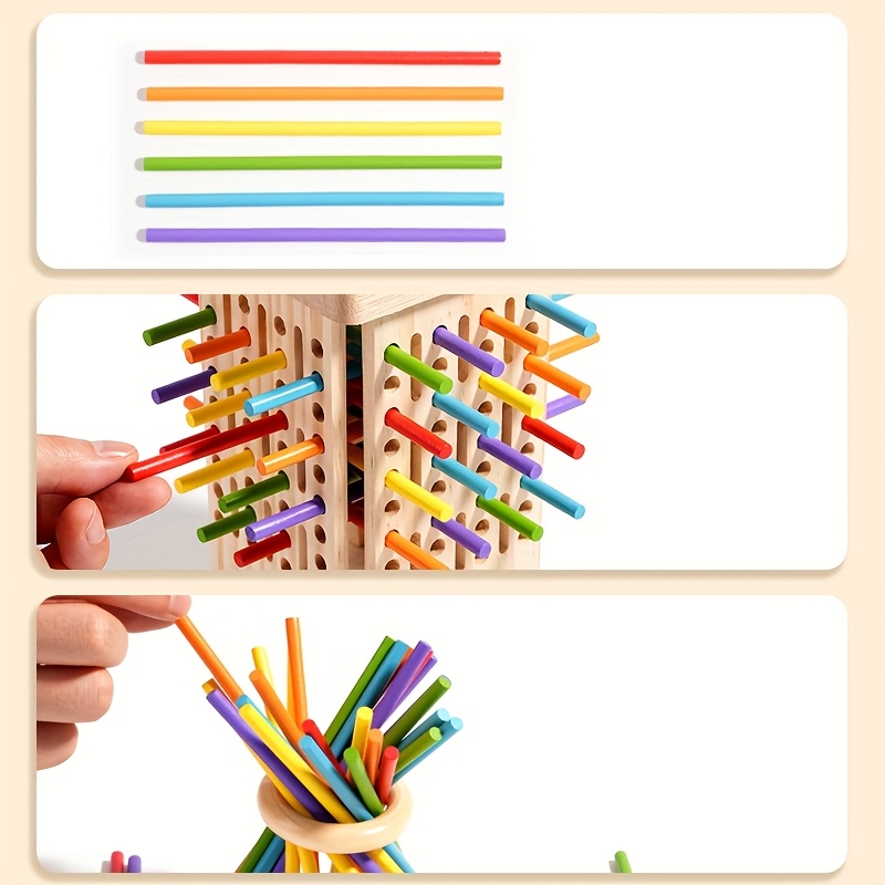 Montessori Wooden Board Game C - Party Games At Home 评论和价格