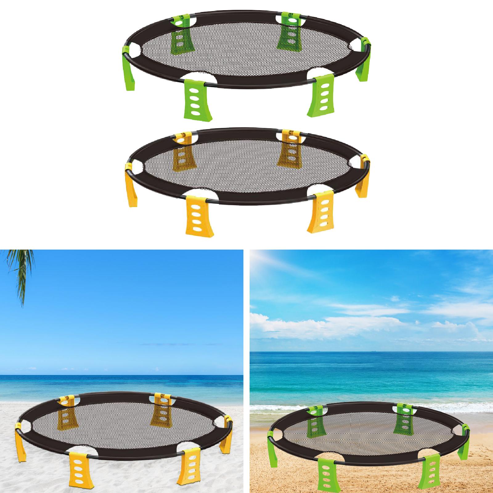 Roundnet Game Set with 2 Balls - Spike Ball Game 评论和价格