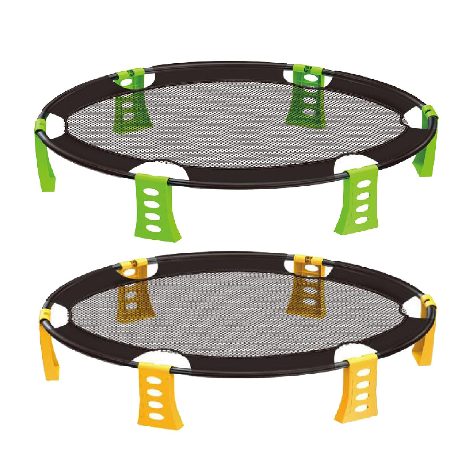 Roundnet Game Set with 2 Balls - Spike Ball Game 评论和价格