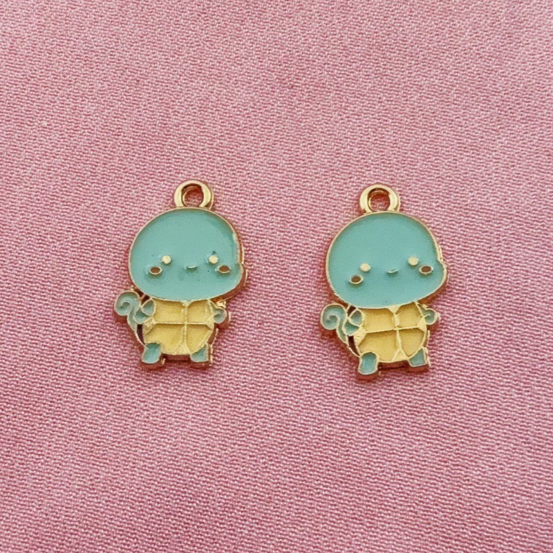 10pcs Cartoon Drip Oil Jewelry - Party Games Spy 评论和价格