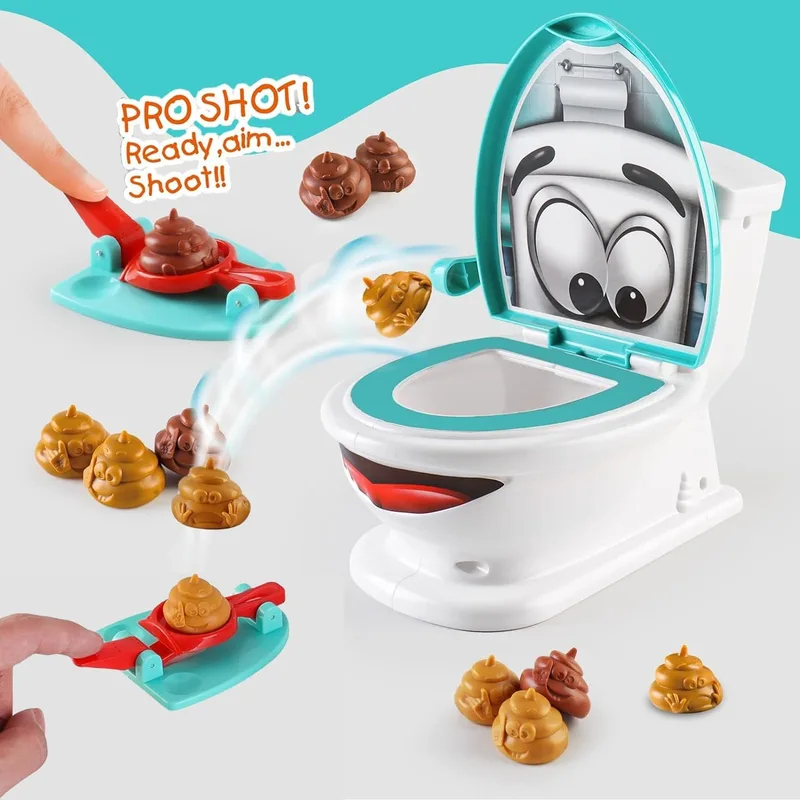 Poop Game Toilet Toy with 12 P - Party Games 15 In 1 评论和价格