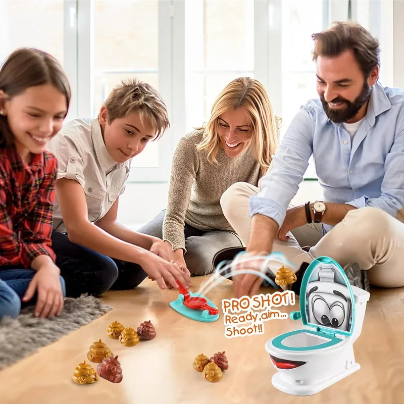 Poop Game Toilet Toy with 12 P - Party Games 15 In 1 评论和价格