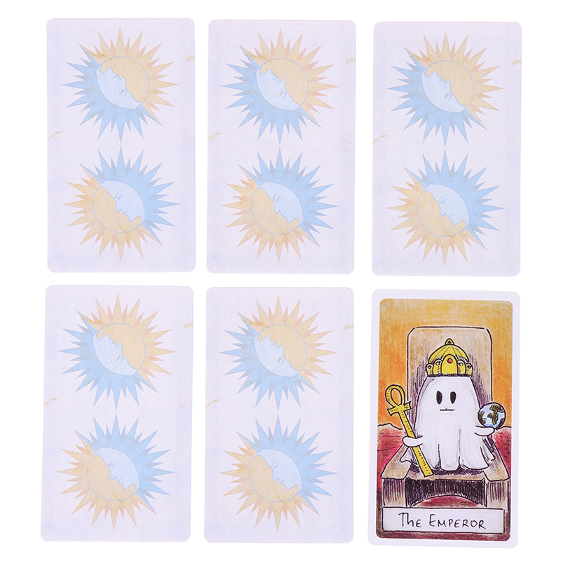 Cute Ghost Tarot Deck Toy Set  - Party Games Entertainer 评论和价格