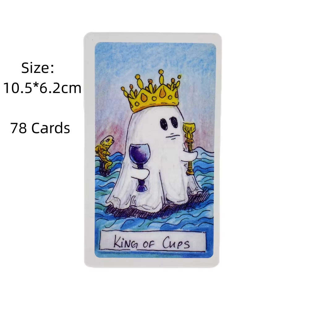 Cute Ghost Tarot Deck Toy Set  - Party Games Entertainer 评论和价格