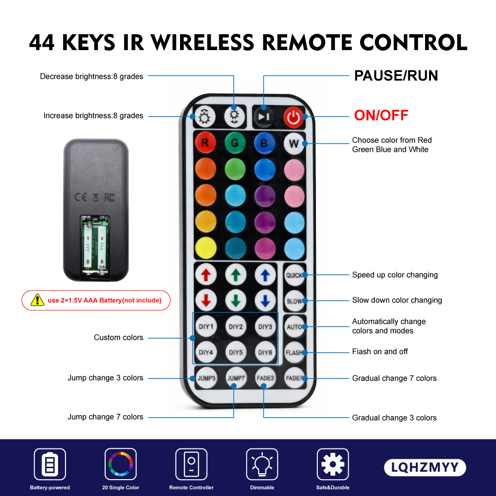 1 Roll of Color-Changing Rgb F - Party Games Switch 1 评论和价格