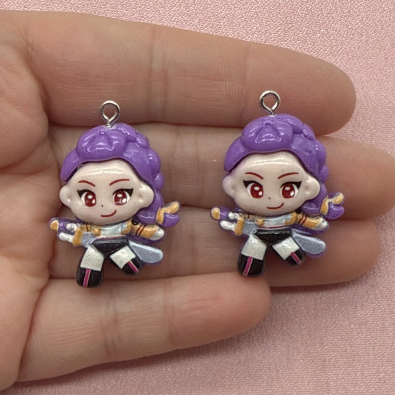 10pcs resin cartoon pendant, D - Party Games Spy 评论和价格