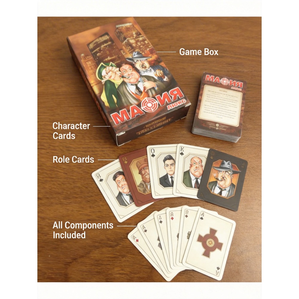 Mafia Party Game - Russian Edi - Party Games Mafia 评论和价格