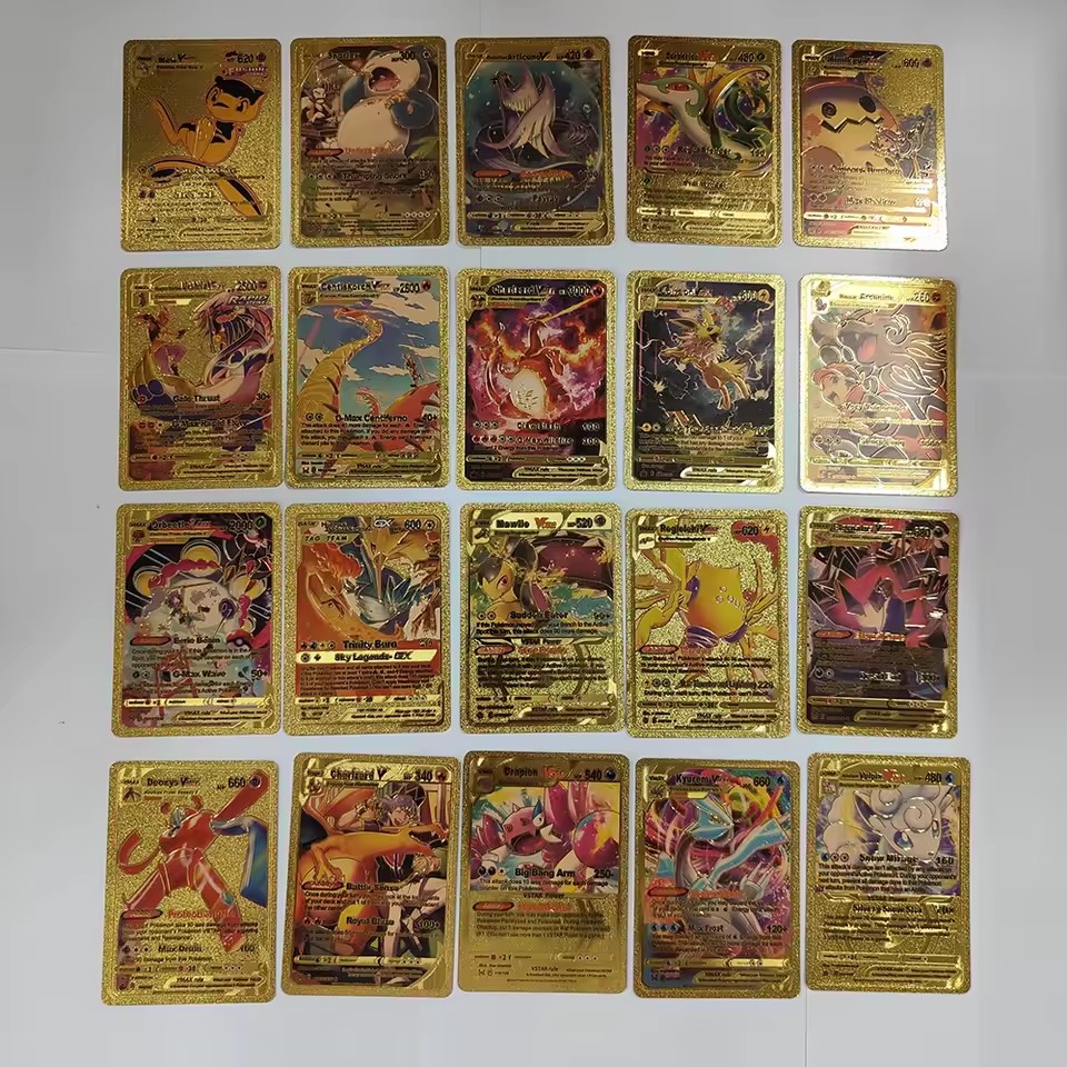 New 55PCS Pokémon Cards Vmax G - Party Games Good 评论和价格