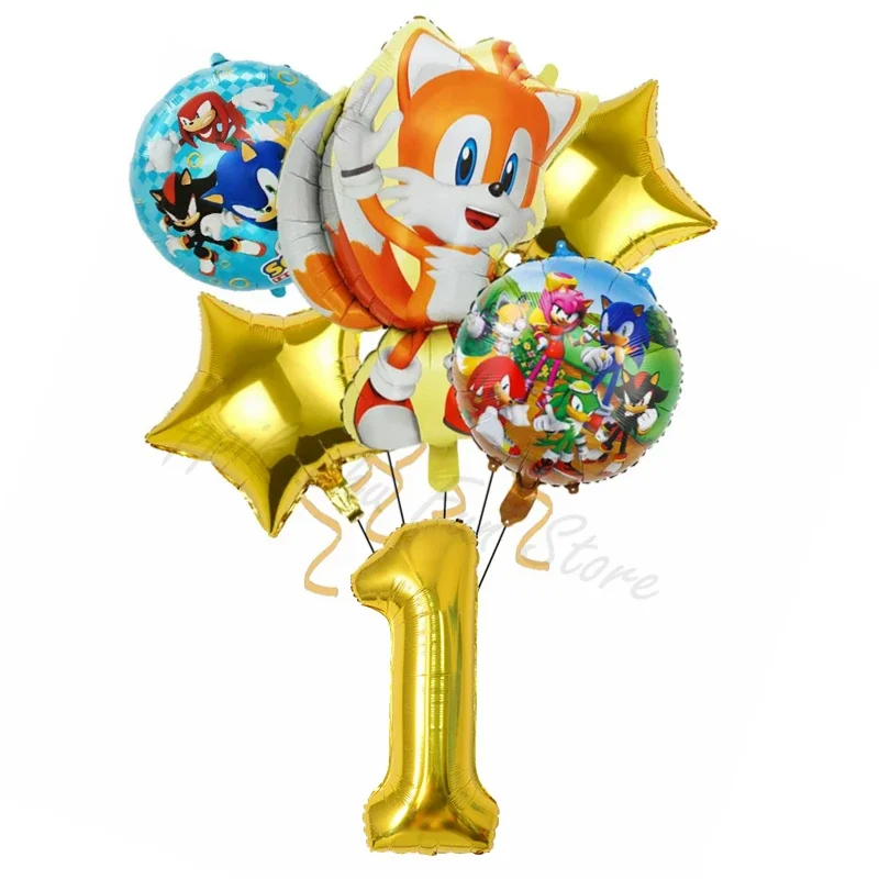 6PCS Anime Shadow Cartoon Ball - Party Games Good 评论和价格