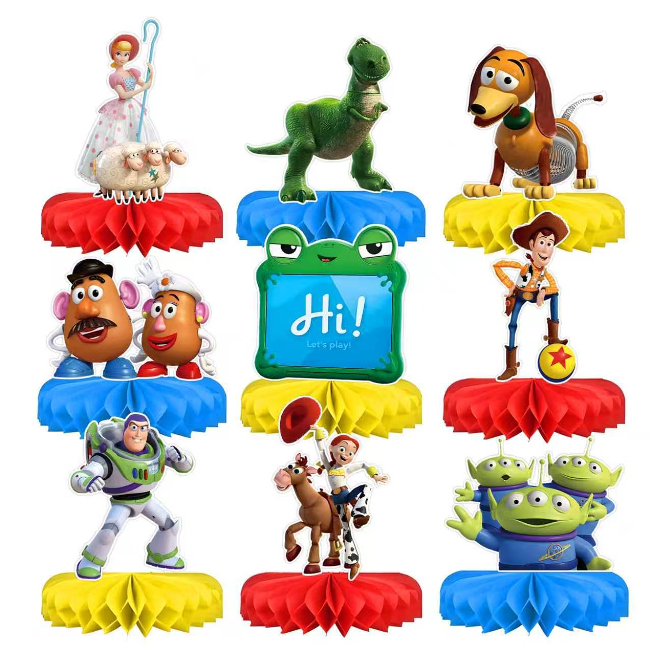 Toy Story 5 Honeycomb Centerpi - Party Games Spy 评论和价格