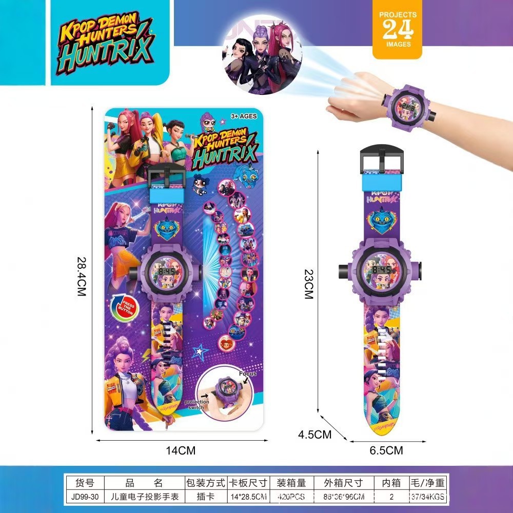 Cartoon Kids Projection Watch  - Party Games Kids Birthday 评论和价格