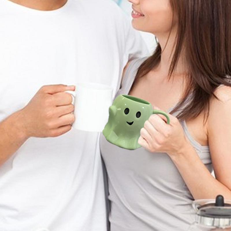 Halloween Mug 440ml Ghost Shap - Party Games College 评论和价格