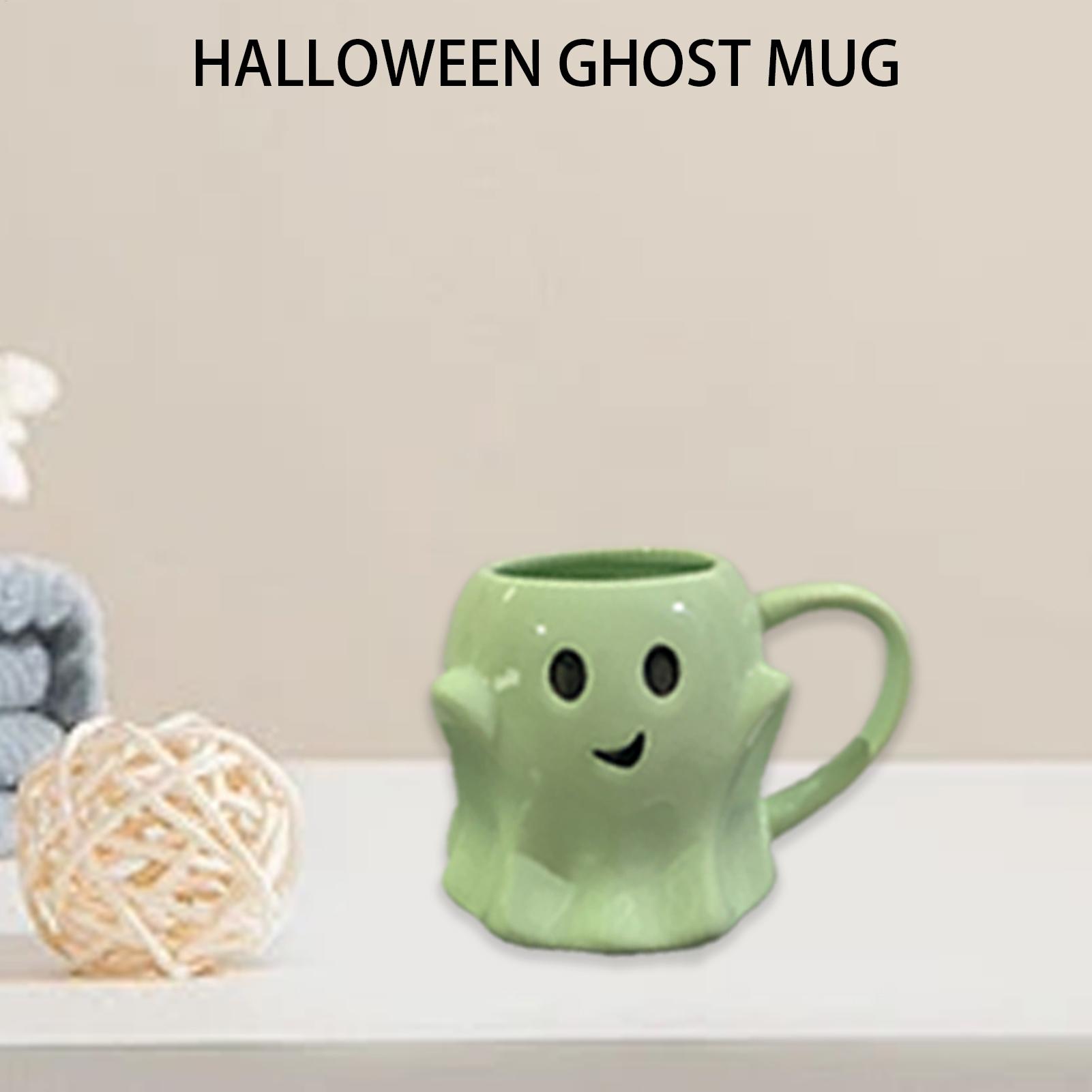 Halloween Mug 440ml Ghost Shap - Party Games College 评论和价格
