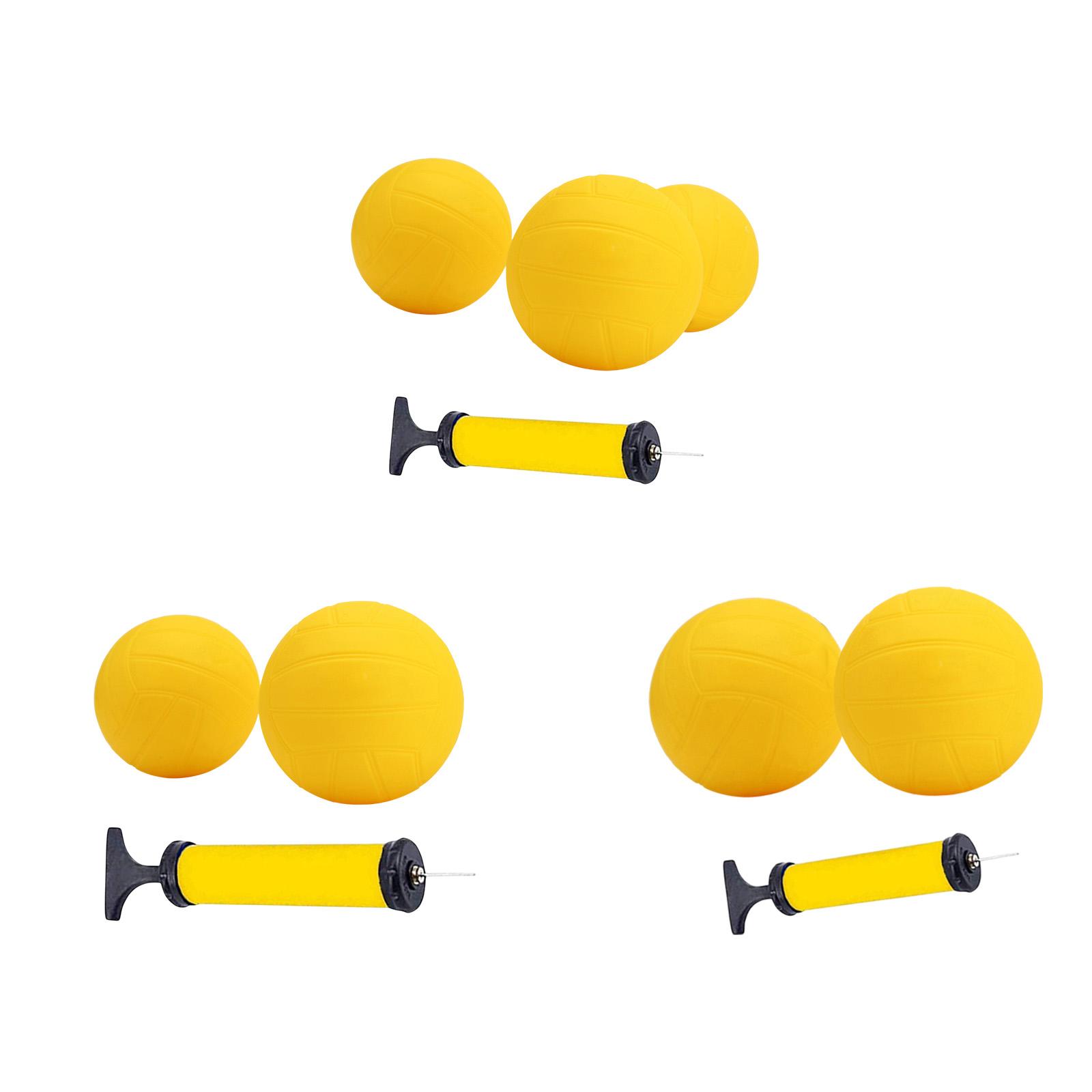 Inflatable Mini Volleyball Yel - Spike Ball Game 评论和价格