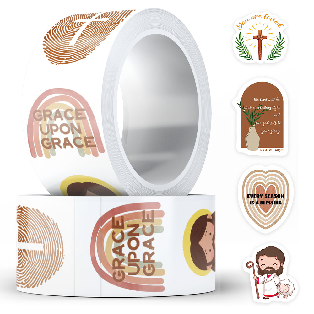 500pcs Jesus Bible Sticker For - Party Games Switch 评论和价格
