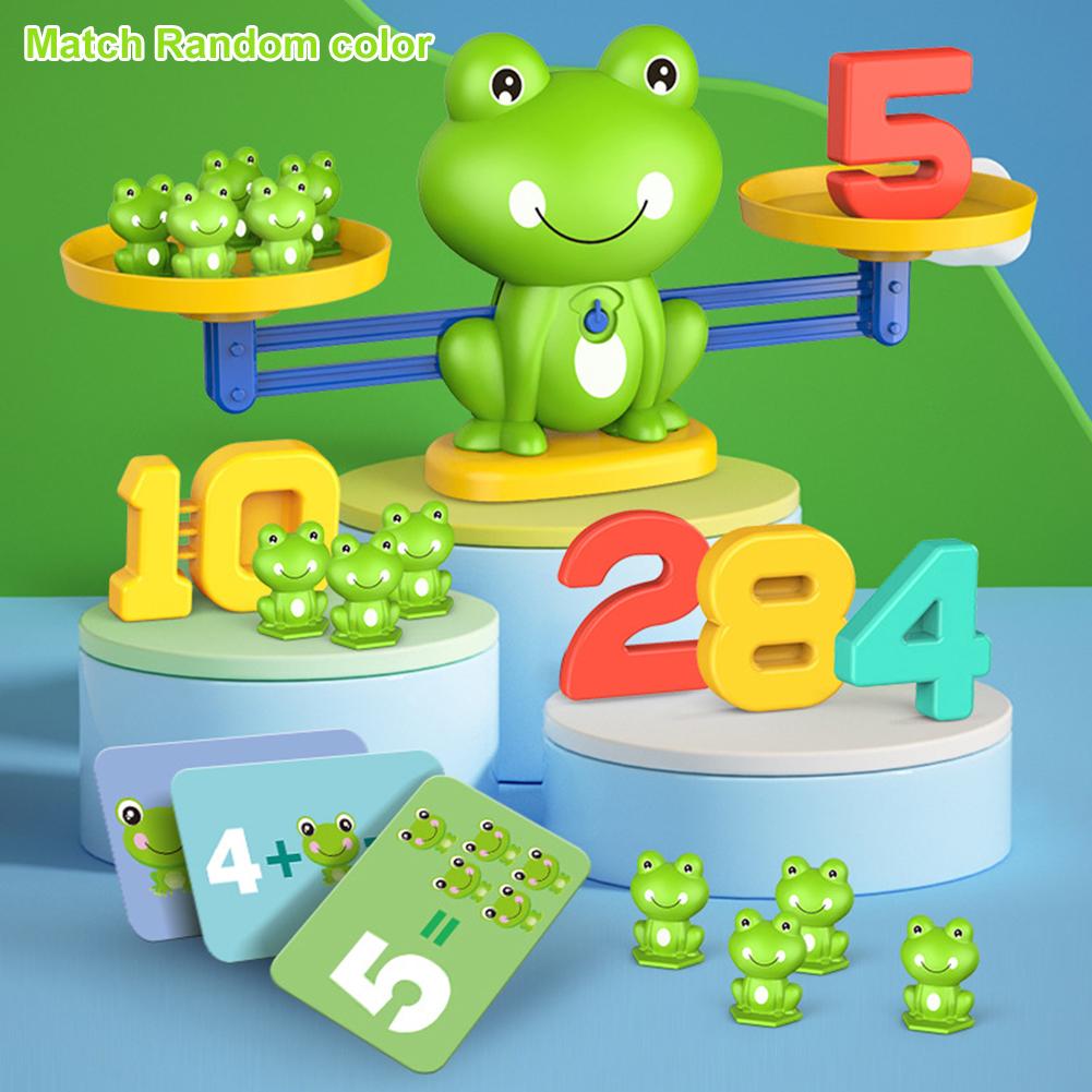 1Set Frog Balance Scale Cards  - Party Games Kids Birthday 评论和价格