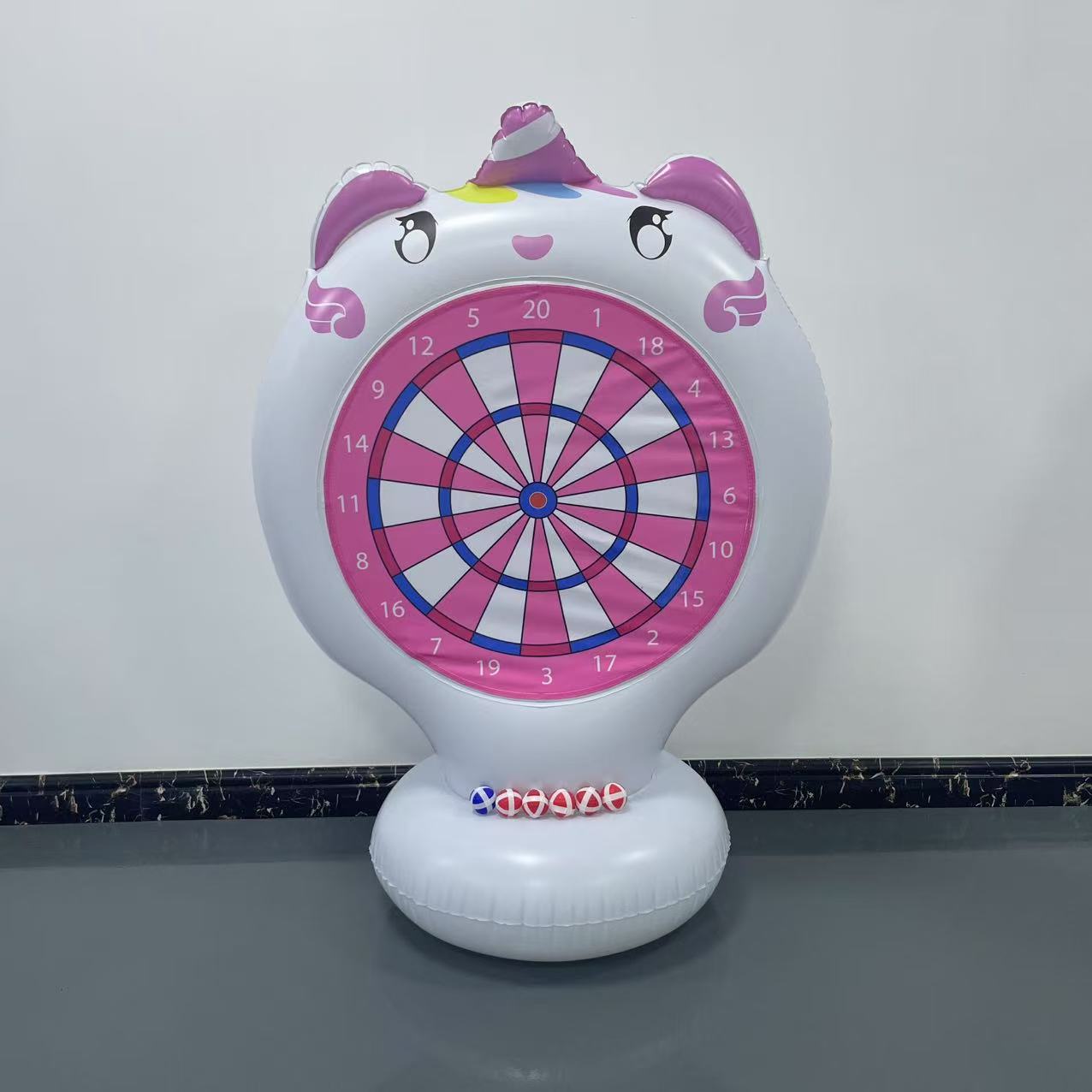 Inflatable Unicorn Throwing Ga - Party Games Kids Birthday 评论和价格