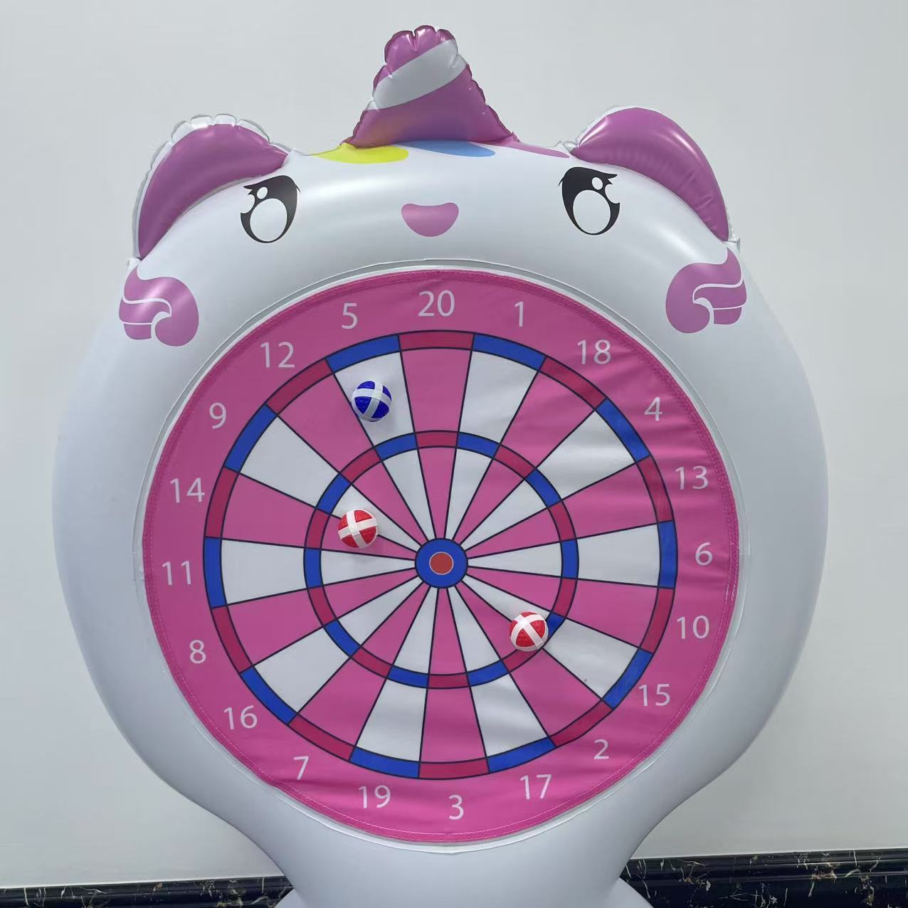 Inflatable Unicorn Throwing Ga - Party Games Kids Birthday 评论和价格