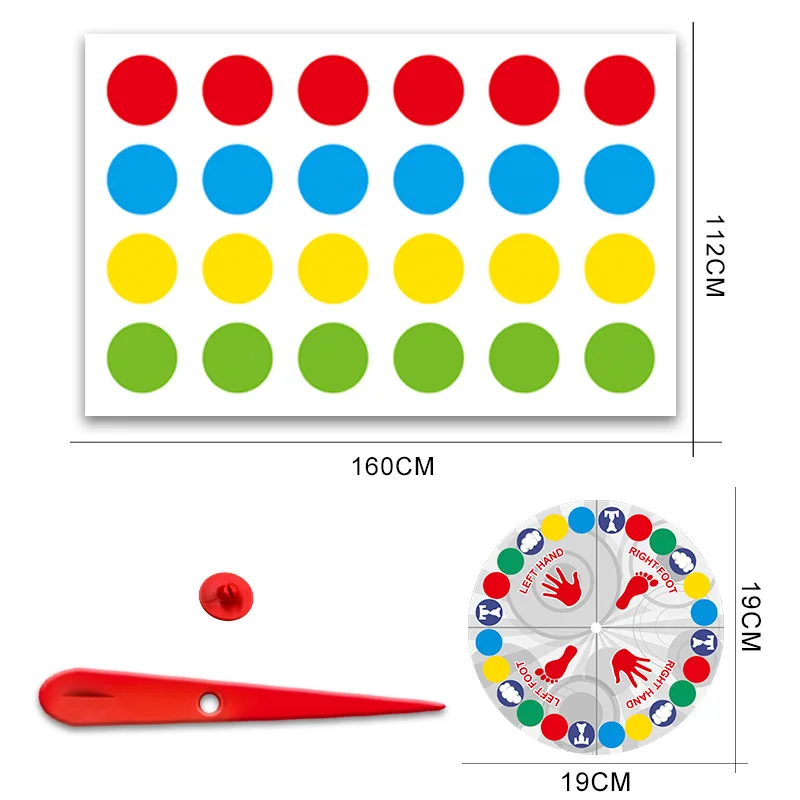 Hot-Selling Twister Game, Clas - Party Games For 7 People 评论和价格